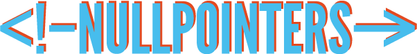 <-NullPointers->